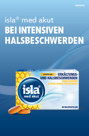 isla® med akut Pastillen Zitrus-Honig-Geschmack