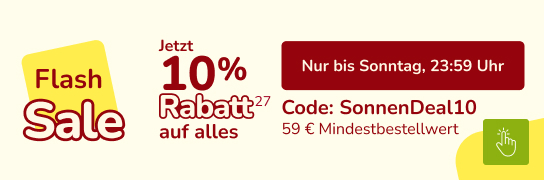 10 % Extra-Rabatt auf alles - Weitere Bedingungen siehe Fußnote 27
