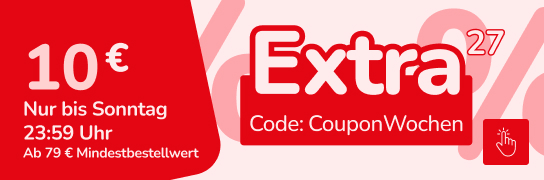 10 € Extra-Rabatt mit Code CouponWochen - Weitere Bedigungen unter Fußnote 27