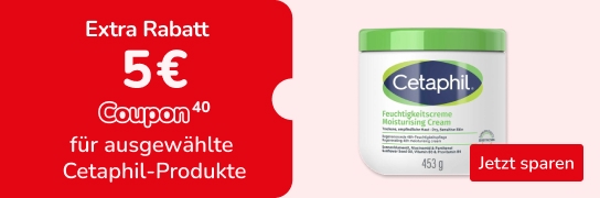 5 € Extra-Rabatt auf PZN 01874014 - Weitere Bedingungen siehe Fußnote 40