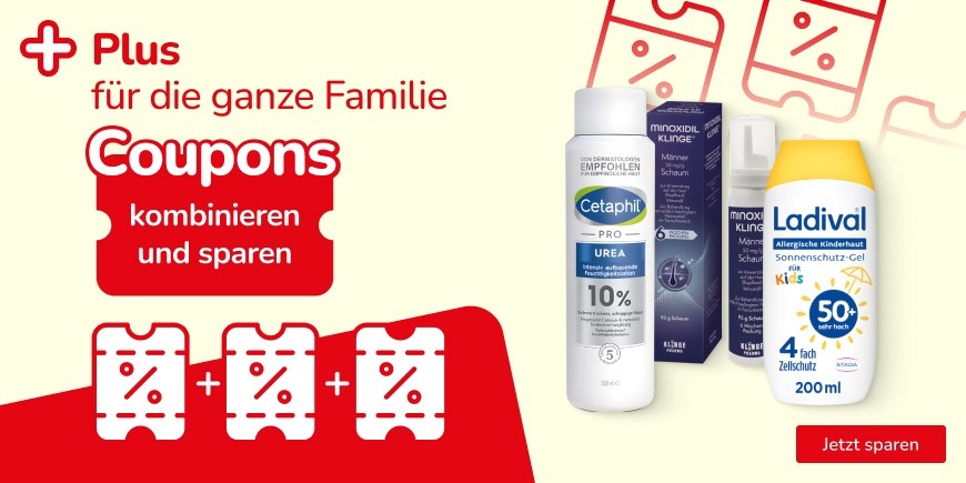 Coupons kombinieren und sparen