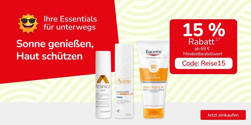 Sonne genießen, Haut schützen