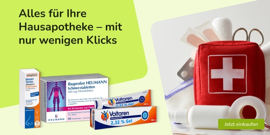 Alles für Ihre Hausapotheke
