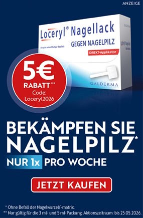 Loceryl Nagellack gegen Nagelpilz