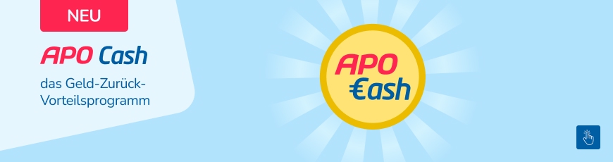 APO Cash - Das neue Geld-Zurück-Vorteilsprogramm